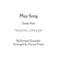 May Song Guitar and Fretted sheet music cover